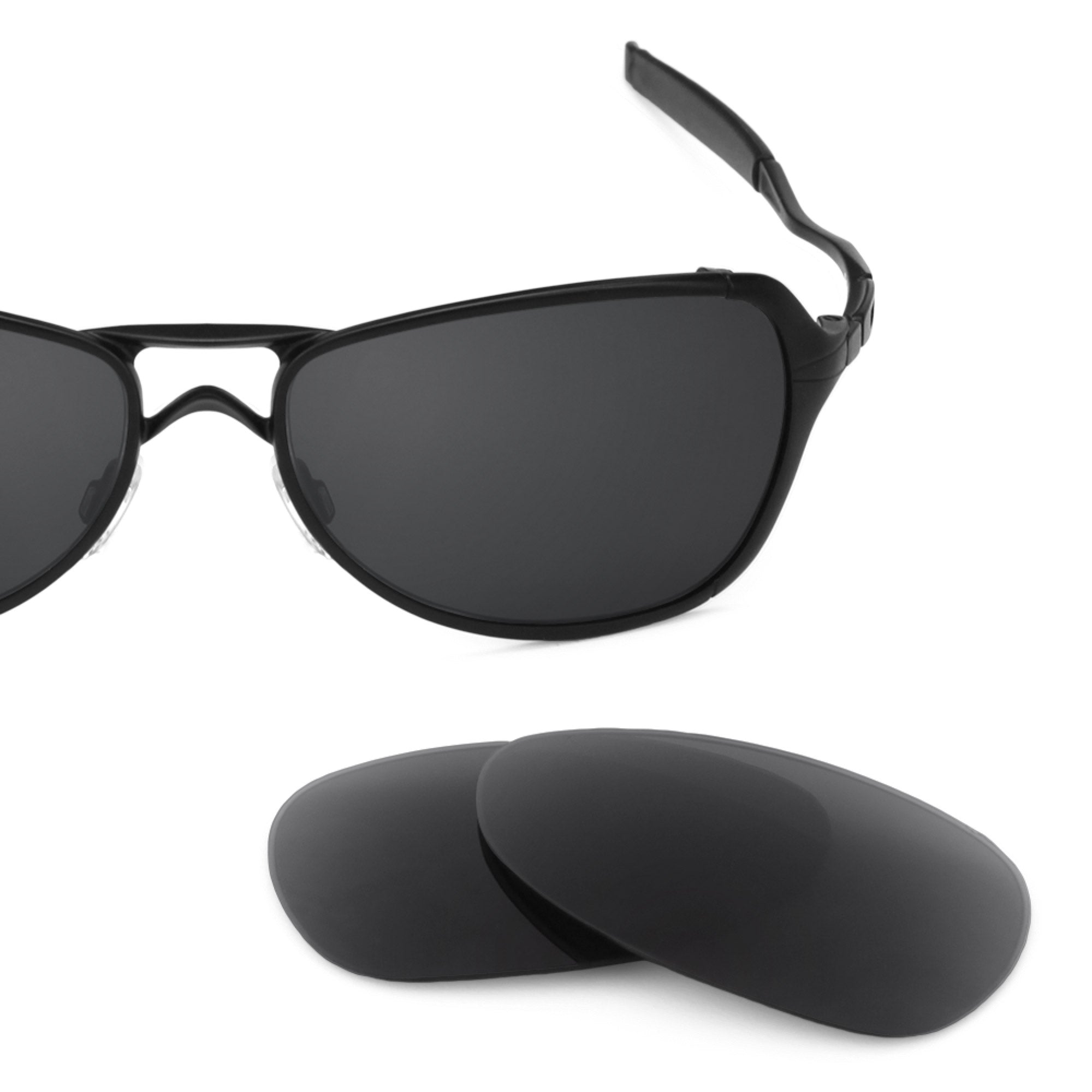 Revant replacement lenses for Oakley Felon Polarized Stealth Black