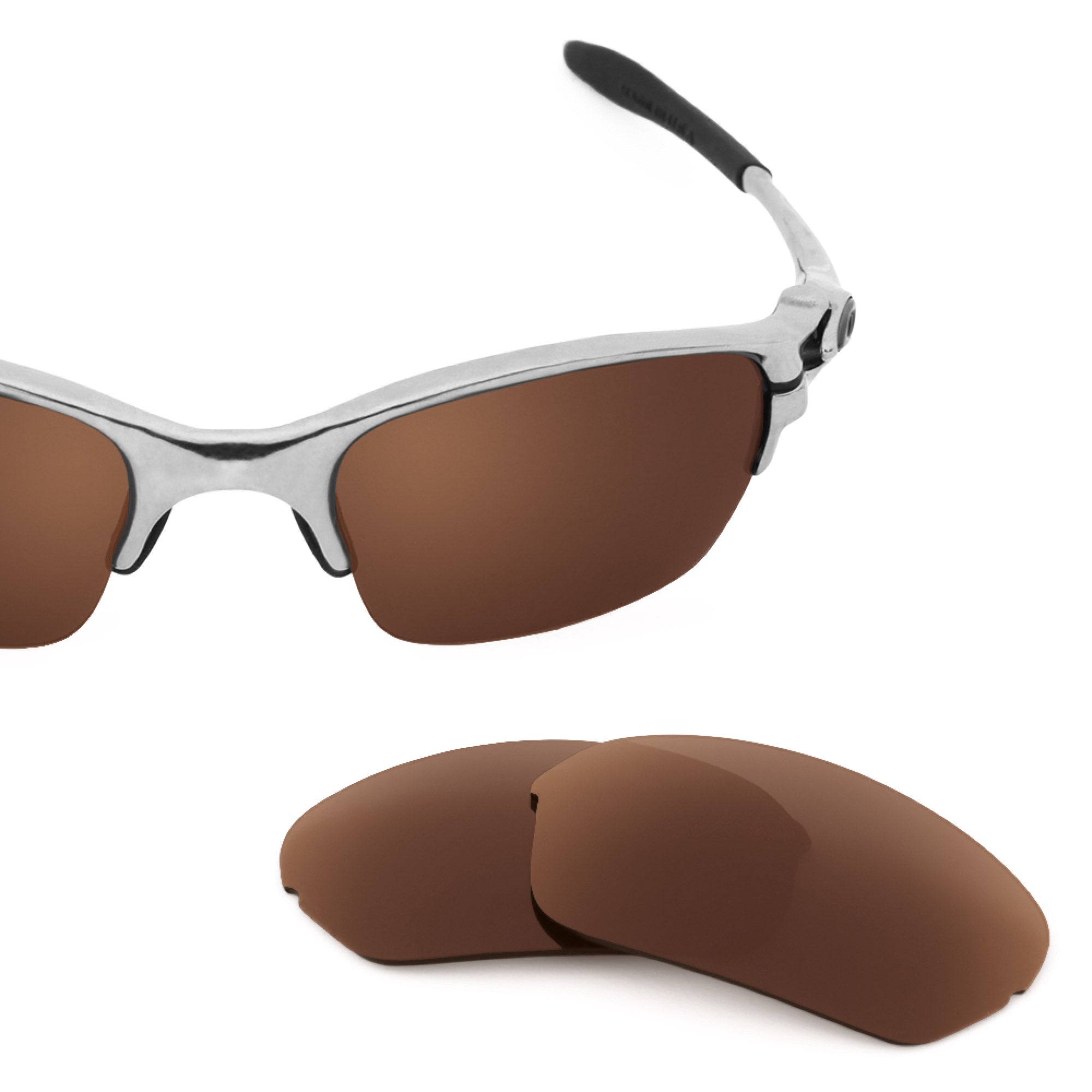 Revant replacement lenses for Oakley Half X Polarized Dark Brown