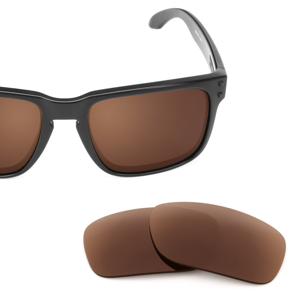 Revant replacement lenses for Oakley Holbrook Polarized Dark Brown