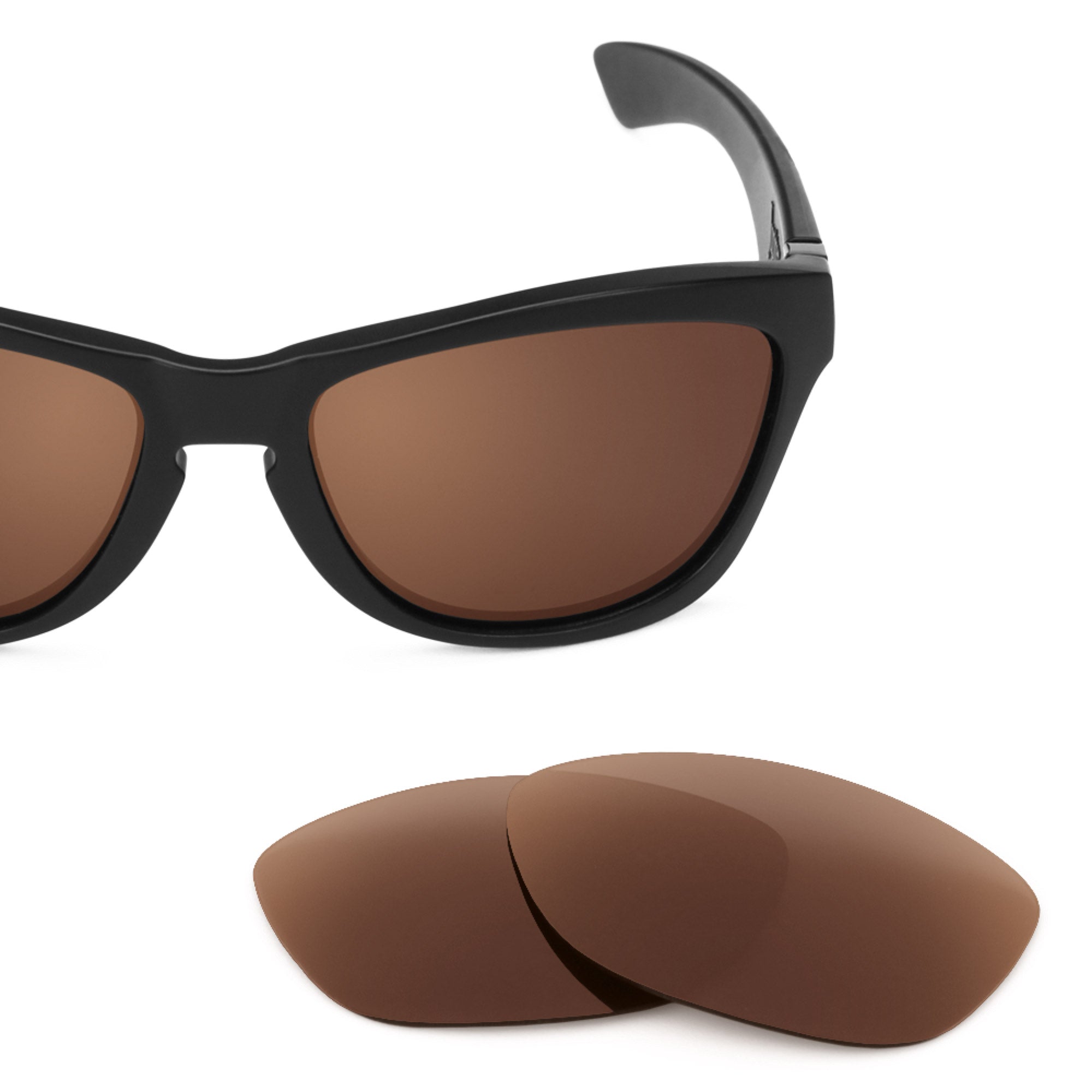 Revant replacement lenses for Oakley Jupiter Polarized Dark Brown