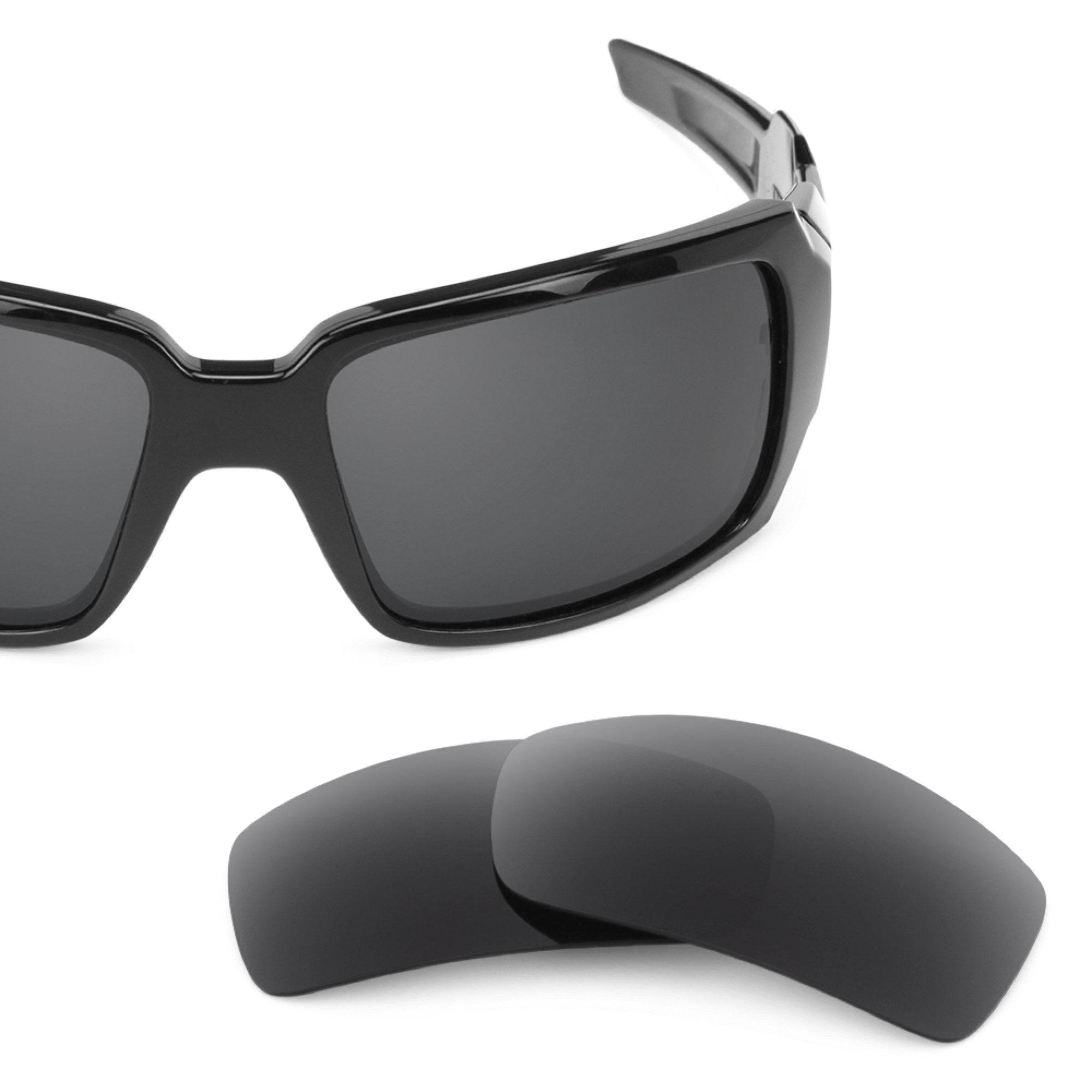 Revant replacement lenses for Oakley Oil Drum Polarized Stealth Black