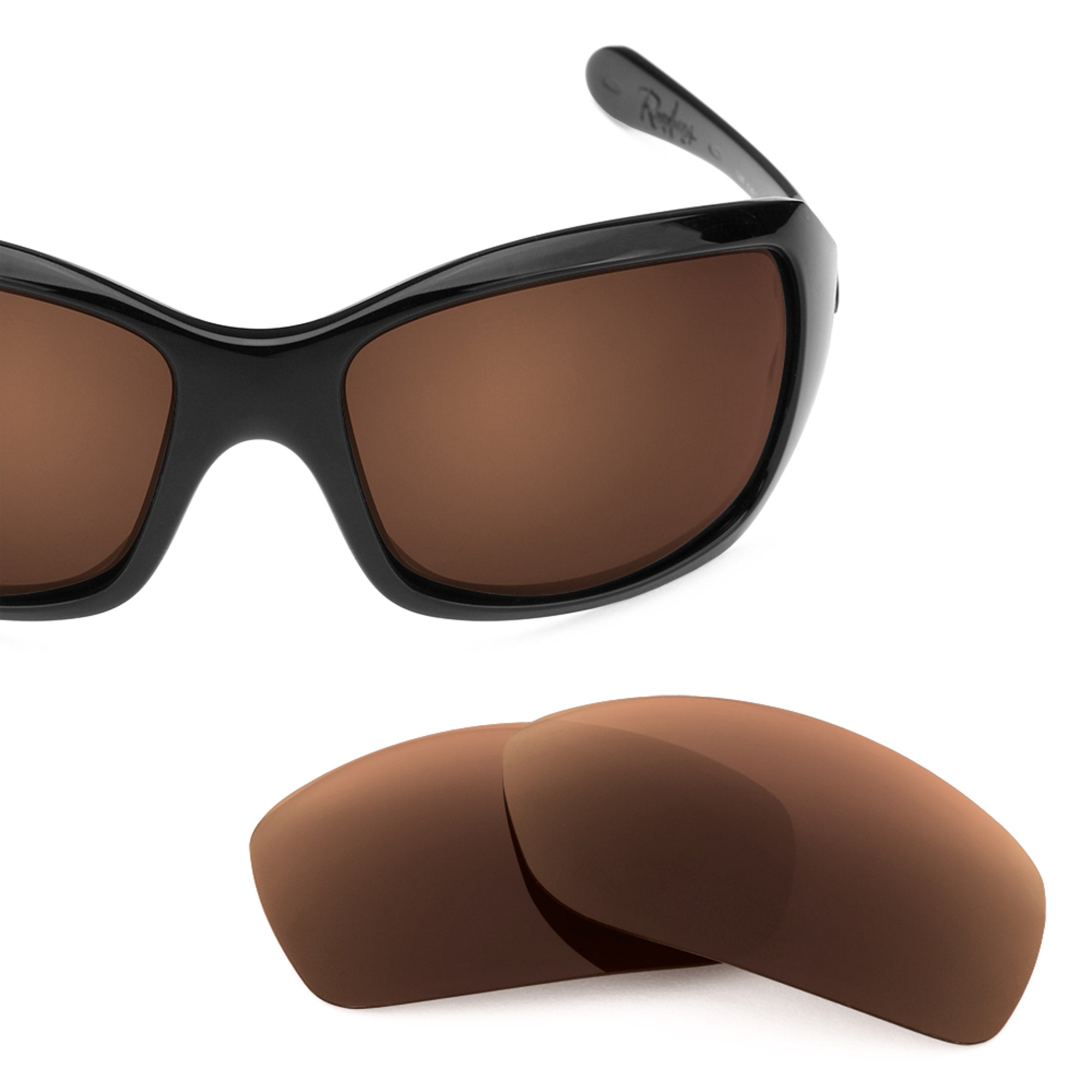 Revant replacement lenses for Oakley Ravishing Polarized Dark Brown