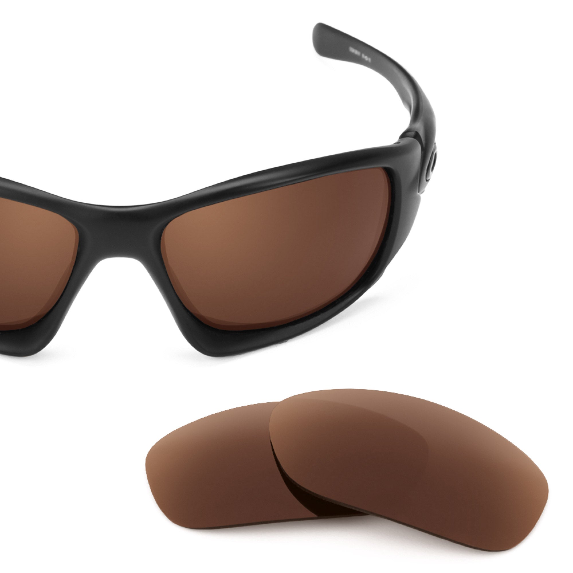 Revant replacement lenses for Oakley Ten Polarized Dark Brown