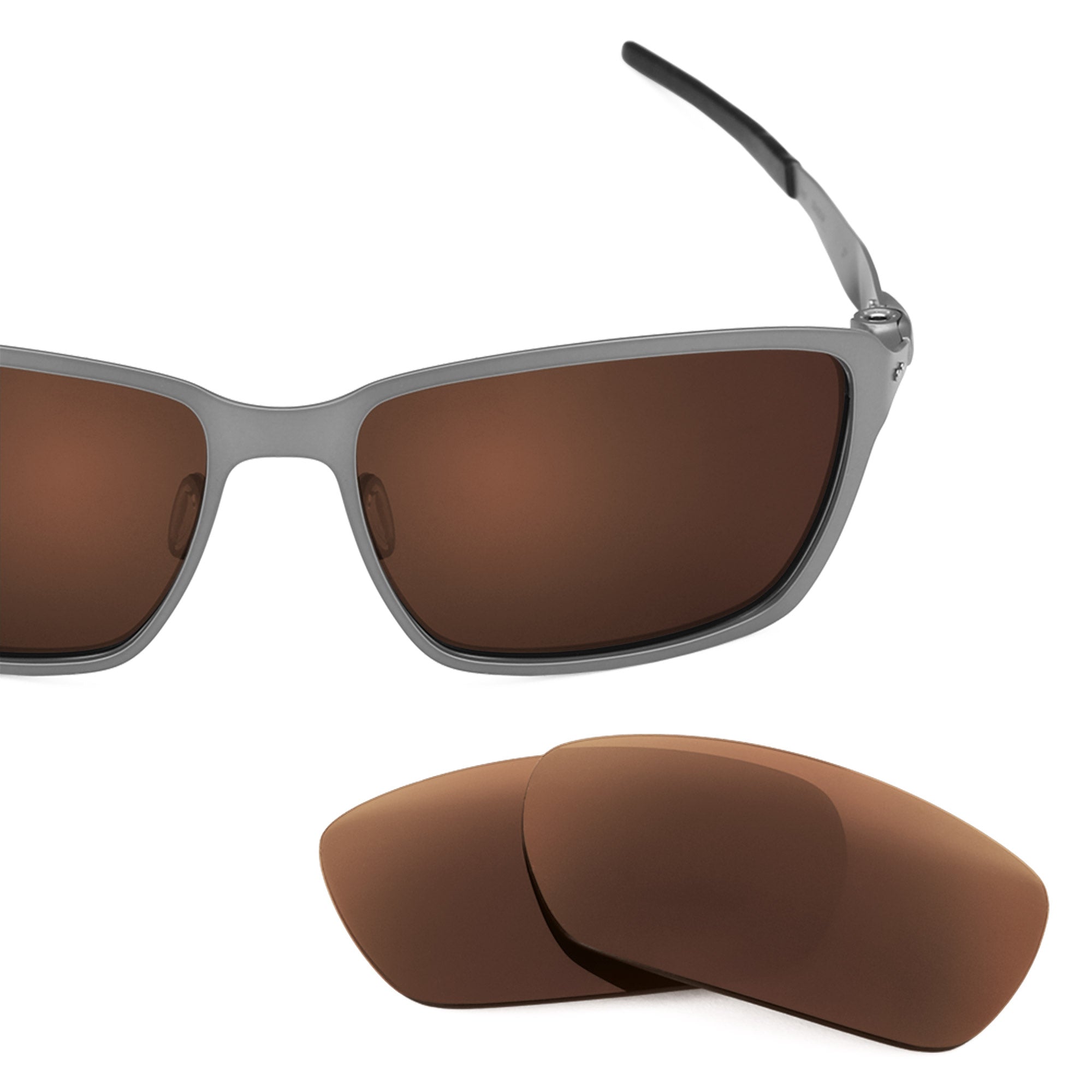 Revant replacement lenses for Oakley Tincan Polarized Dark Brown