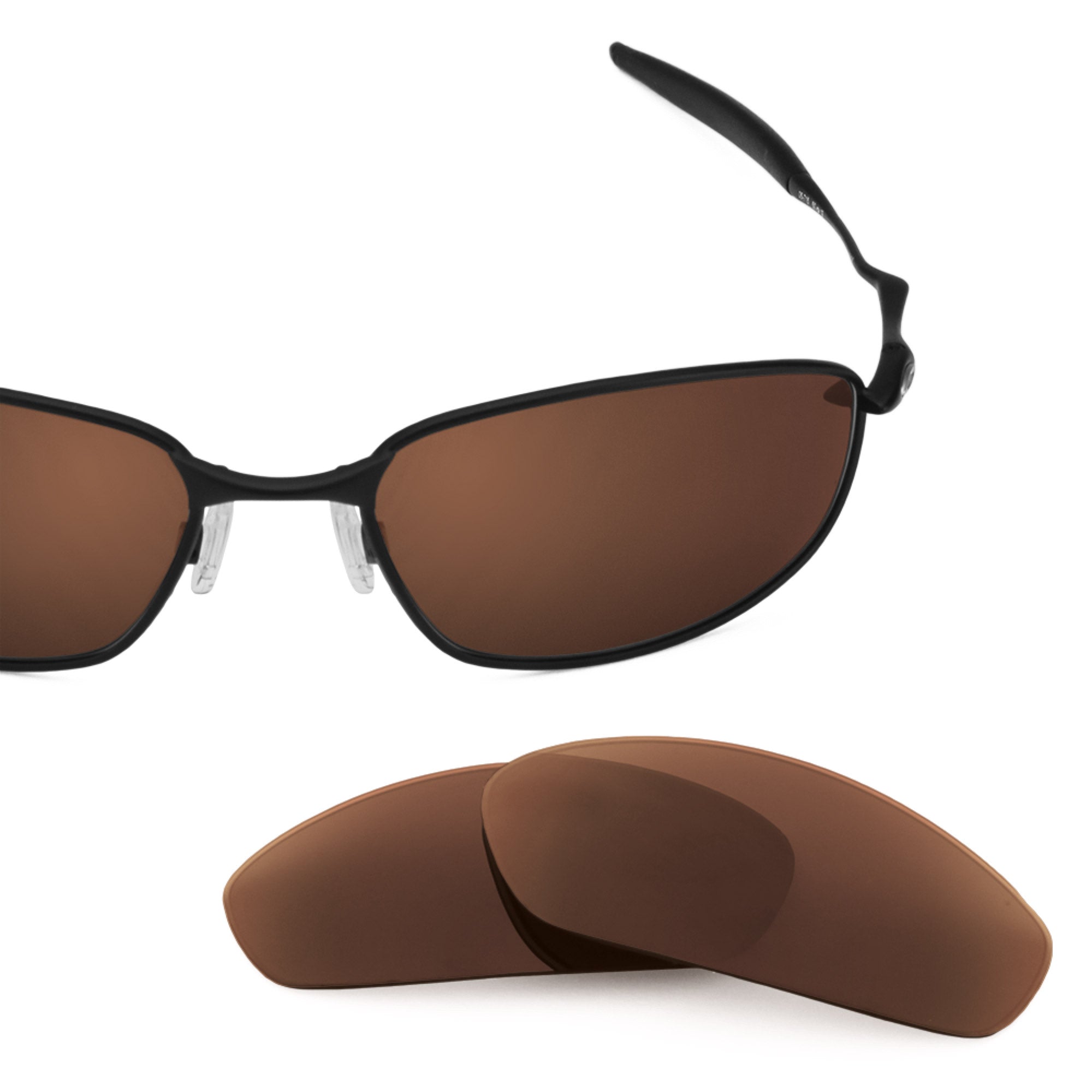 Revant replacement lenses for Oakley Whisker Polarized Dark Brown