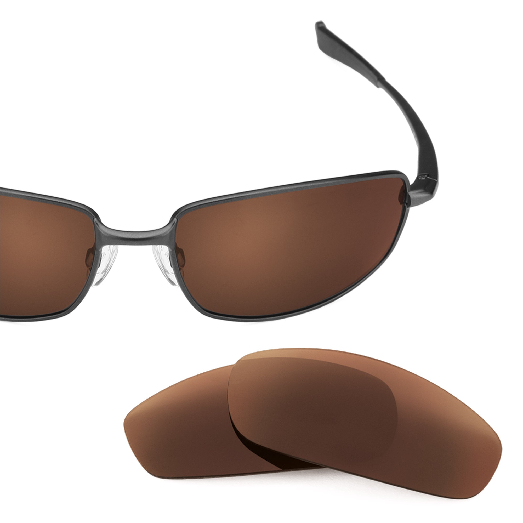 Revant replacement lenses for Revo Discern RE3084 Polarized Dark Brown