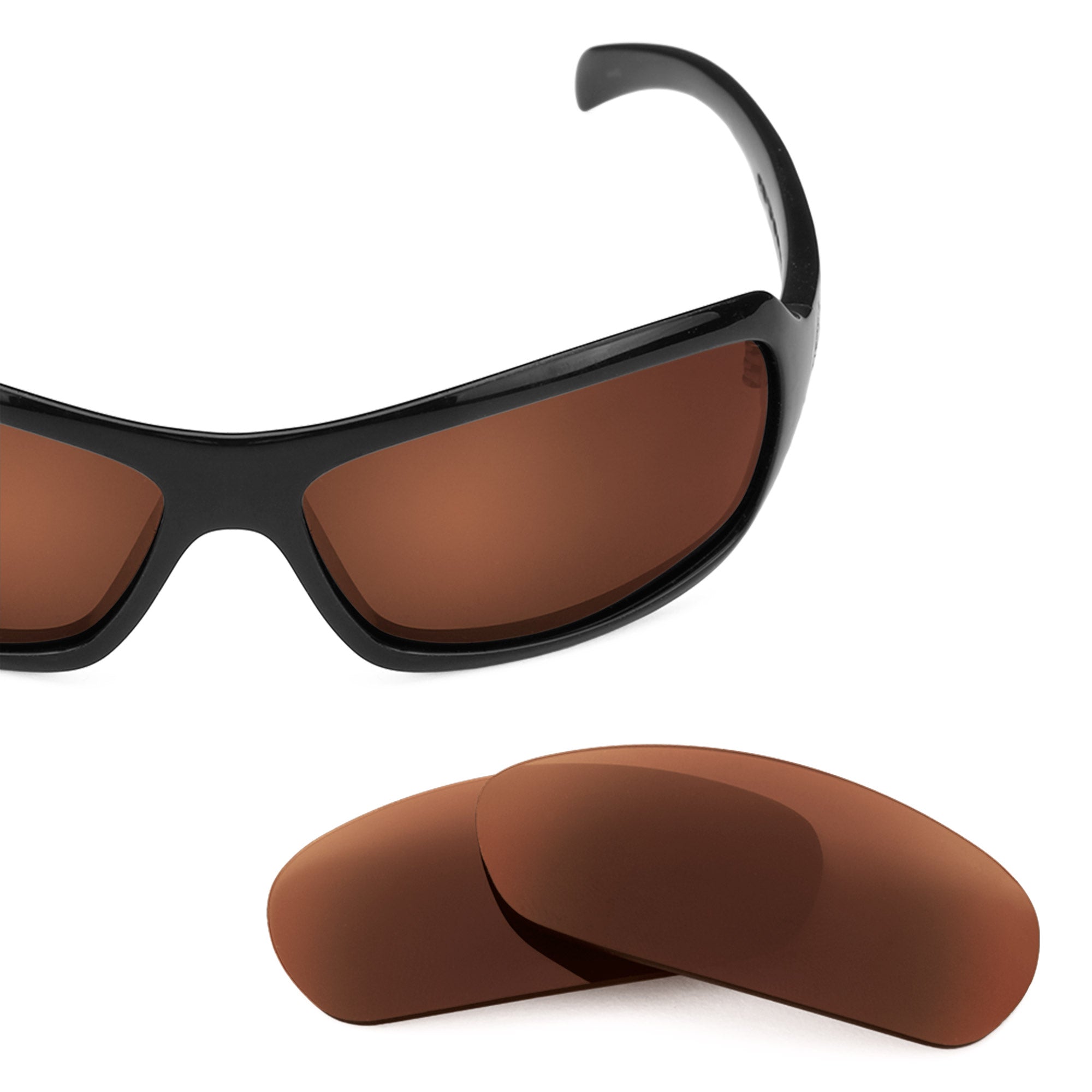 Revant replacement lenses for Smith Method Polarized Dark Brown